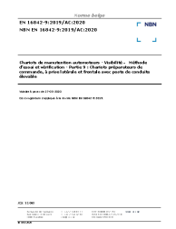 NBN EN 16842-9:2019/AC:2020