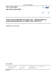 NBN ISO 4784:2022