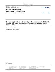 NBN EN ISO 24200:2022