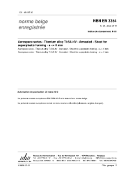 NBN EN 3354:2013