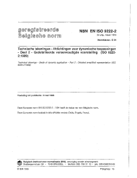 NBN EN ISO 9222-2:1995