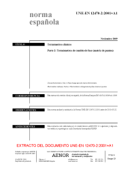 UNE-EN 12470-2:2001+A1:2009 (R2012)