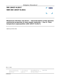 NBN ISO 18437-6:2021