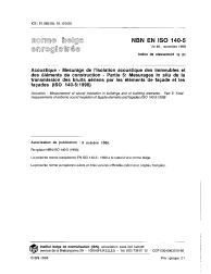 NBN EN ISO 140-5:1998