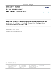 NBN EN ISO 12944-3:2018