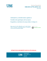 UNE-EN 12791:2016+A1:2018 (R2022)