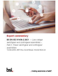 BS EN IEC 61439-2:2021 ExComm