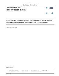 NBN ISO 23239-1:2021