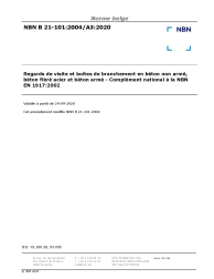 NBN B 21-101:2004/A3:2020