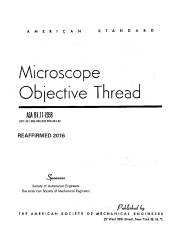 ASME B1.11-1958 (R2016) + ERRATA