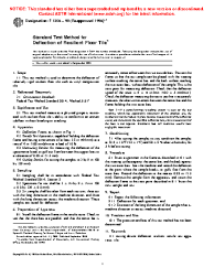ASTM F1304-90(1994)e1 (R2001)