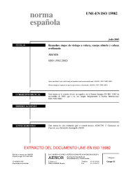 UNE-EN ISO 15982:2003