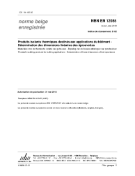 NBN EN 12085:2013