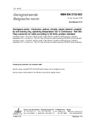 NBN EN 3733-003:2008
