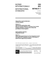 IEC 60748-21-1:1997