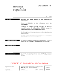 UNE-EN 61249-2-4:2003