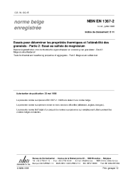 NBN EN 1367-2:1998