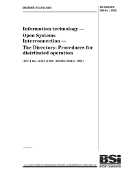 BS ISO/IEC 9594-4:1995