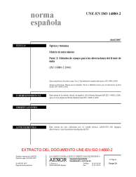 UNE-EN ISO 14880-2:2007