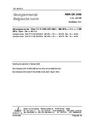 NBN EN 2448:2009