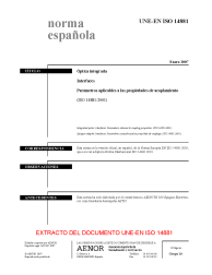 UNE-EN ISO 14881:2007