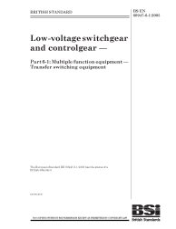 BS EN 60947-6-1:2005