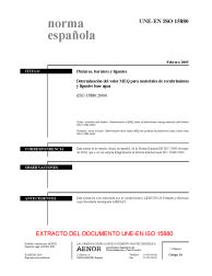UNE-EN ISO 15880:2005 (R2009)
