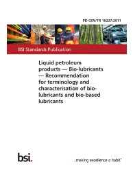 PD CEN/TR 16227:2011