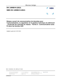 NBN EN 14908-9:2021