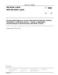 NBN ISO 8528-1:2019