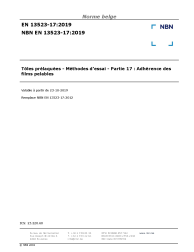 NBN EN 13523-17:2019