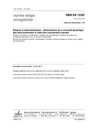 NBN EN 13302:2010