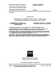 CEN/TS 14754-1:2007