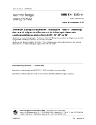 NBN EN 12373-11:2000