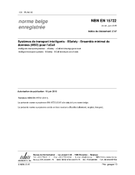 NBN EN 15722:2015