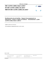 NBN EN ISO 11378-2:2001/A1:2017