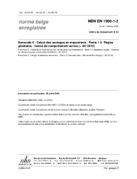 NBN EN 1996-1-2:2005