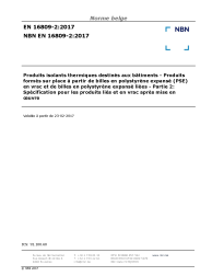 NBN EN 16809-2:2017