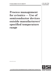 PD IEC/TR 62240:2005