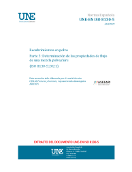 UNE-EN ISO 8130-5:2022