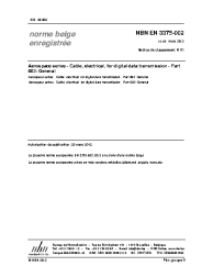 NBN EN 3375-002:2012