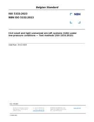 NBN ISO 5332:2023