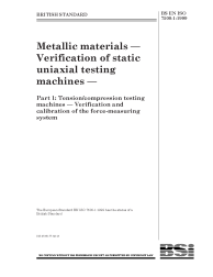 BS EN ISO 7500-1:1999