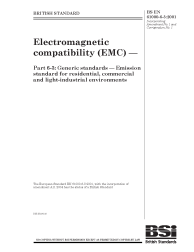 BS EN 61000-6-3:2001