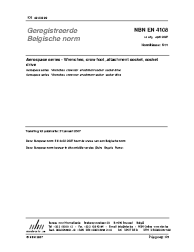 NBN EN 4108:2007
