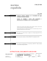 UNE-EN 935:2006 (R2014)