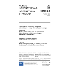 IEC 60730-2-3:2006