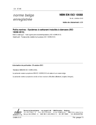 NBN EN ISO 10088:2013