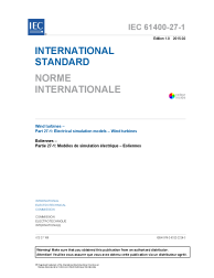 IEC 61400-27-1:2015