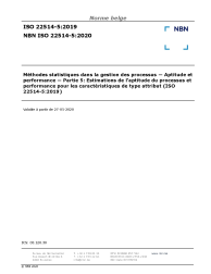 NBN ISO 22514-5:2020
